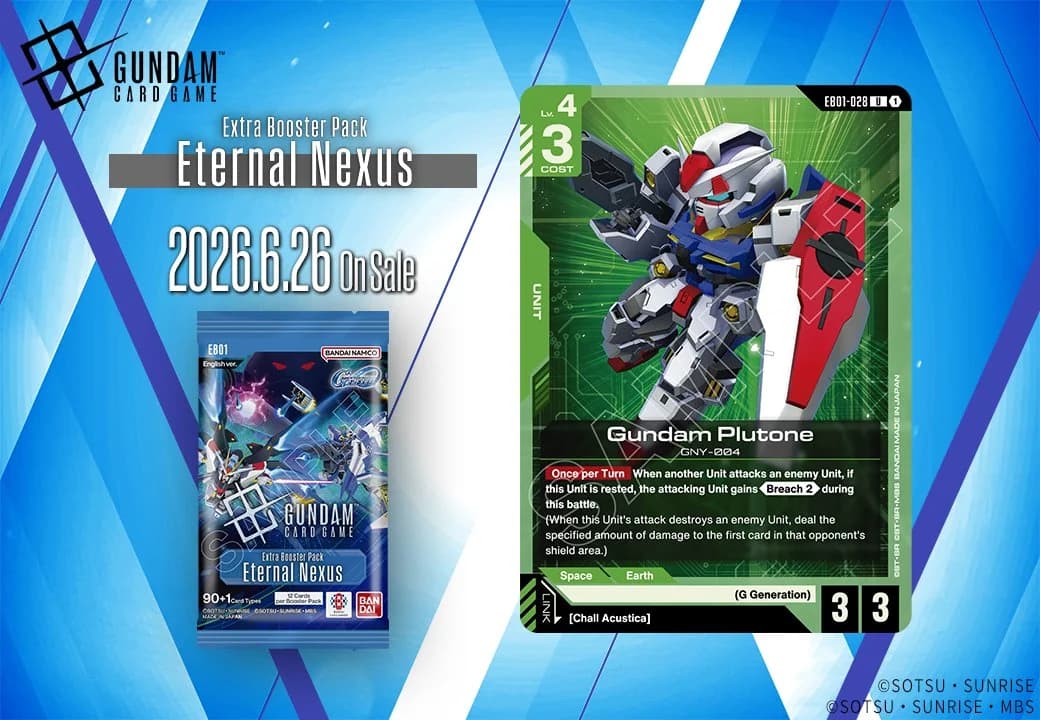 Card Spotlight: Gundam Plutone From the Upcoming EB01 Set