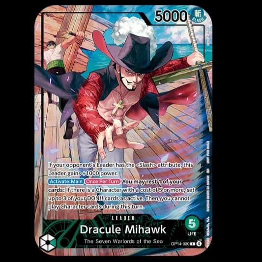 Card Spotlight: PSA x One Piece TCG Dracule Mihawk