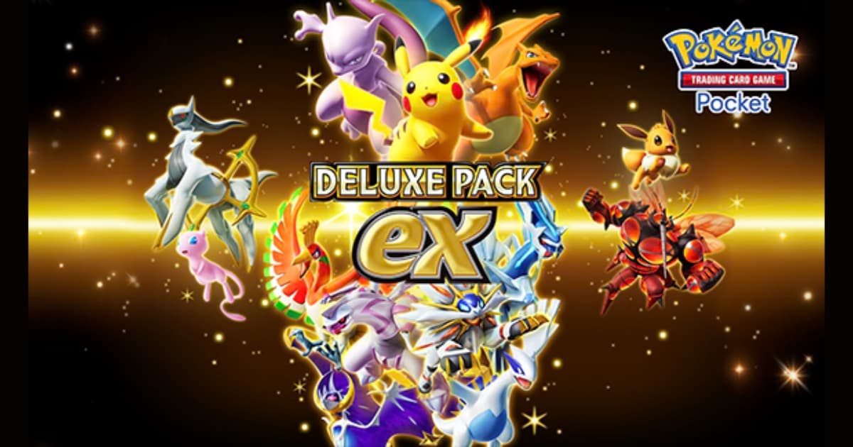 Deluxe Pack ex Returns to Pokémon TCG Pocket for One Week